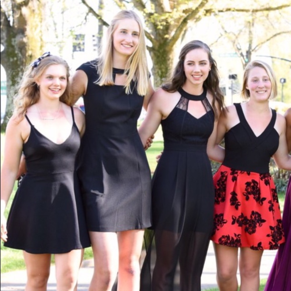 Black Cutout Dress